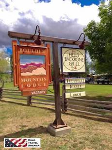 Le Boulder Mountain Lodge sur la route 12 dans l'Utah

