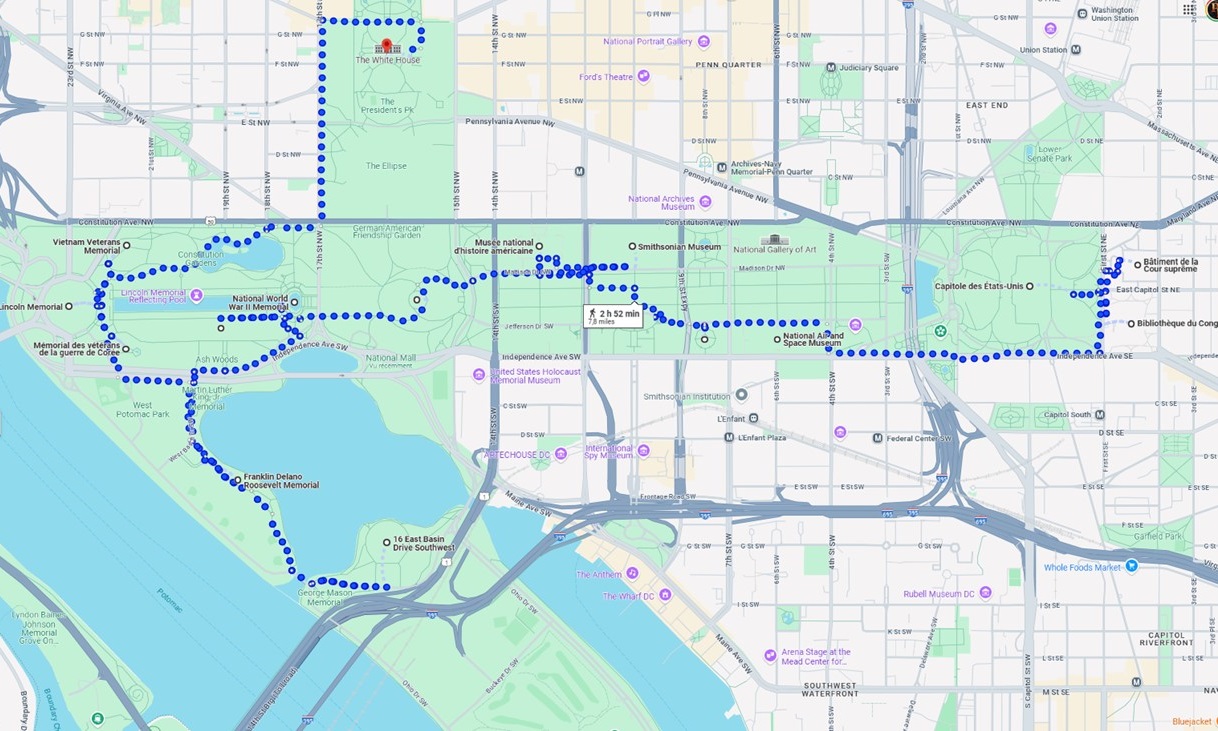 Carte Roadtrip Washington